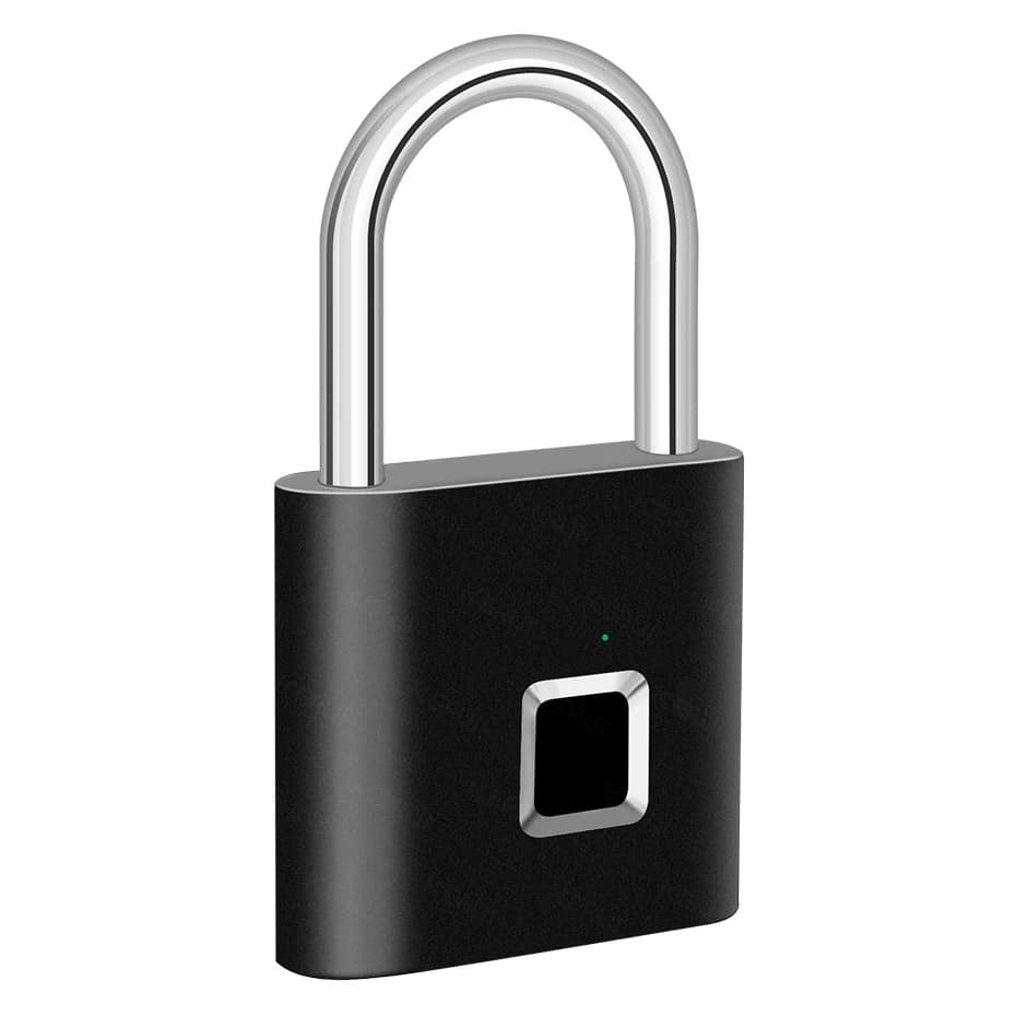KERUI – cadenas intelligent à empreintes digitales, étanche, serrure de porte sans clé, Type C, cade