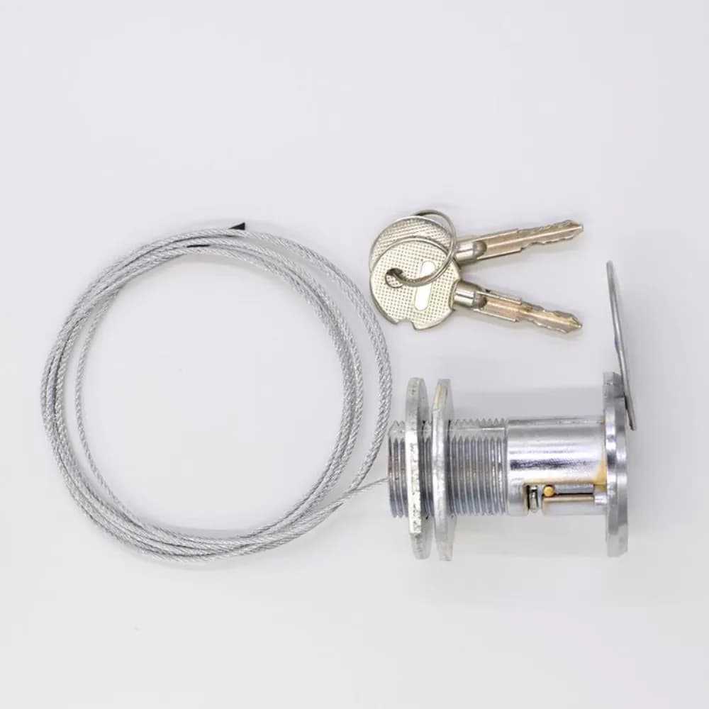 Serrure de porte de garage électrique universelle, noyau de serrure en cuivre, télécommande, roulant
