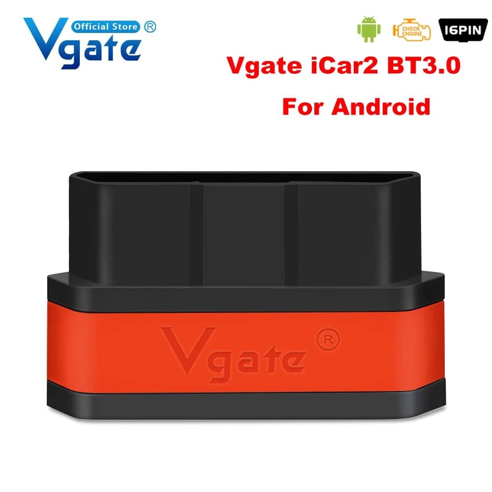 Vgate ICar Pro Bluetooth 4.0 OBD 2 ELM327 V2.3 ICar2 OBD2 Scanner ELM 327 ODB2 pour Android/IOS, out