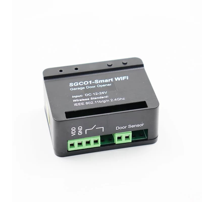 Contrôleur d'ouverture de porte de garage WiFi intelligent, télécommande de n'importe où, aucun conc