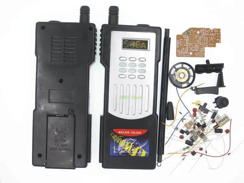 Kit d'interphone Half Frost, kit de formation bricolage, production de pièces électroniques, JC98, 1