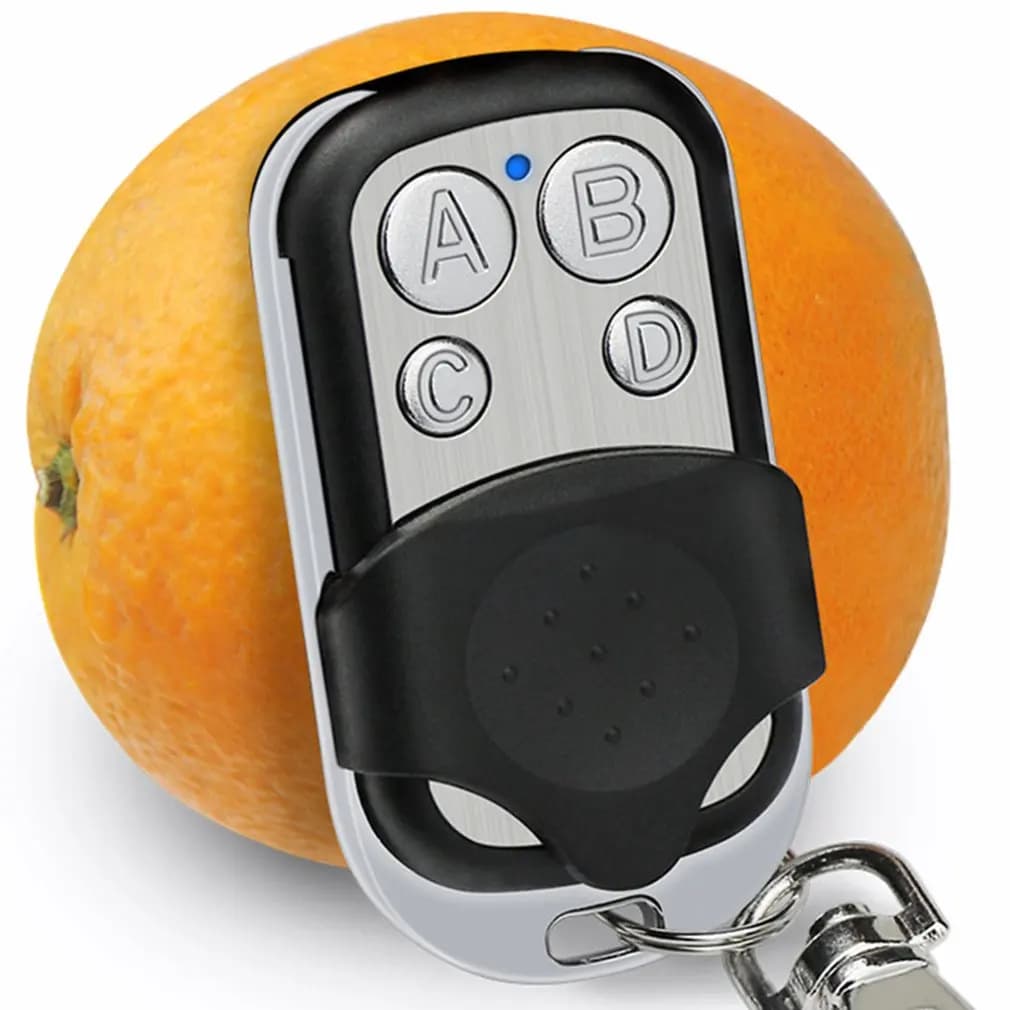 Duplicateur de clonage 433MHZ, télécommande de clé, Code d'apprentissage universel, Code fixe pour p