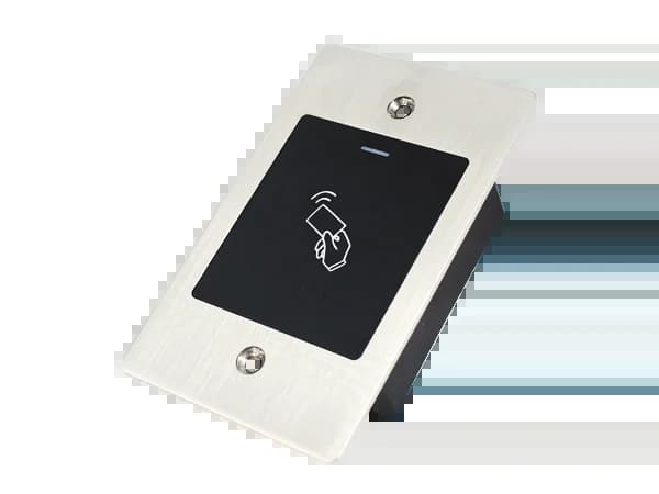 Clavier de contrôle d'accès d'empreintes digitales en métal étanche EF4, RFID 125 tiens z, lecteur d