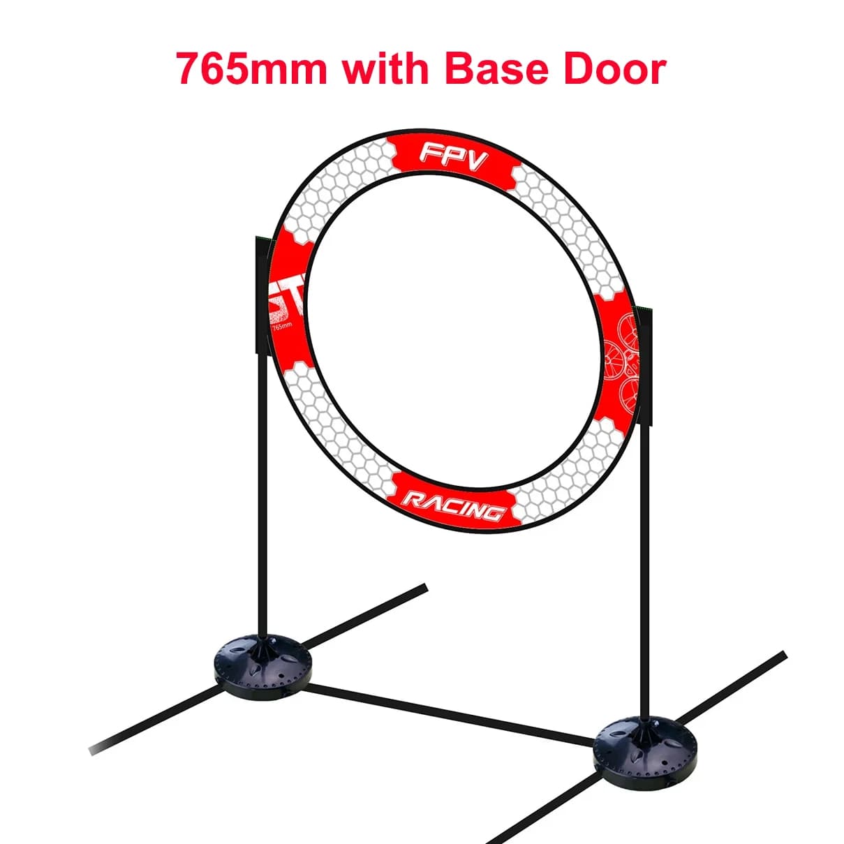 LDARC-RC intérieur quatre côtés 780MM/porte simple 765MM 500MM porte de course de passage volant pou