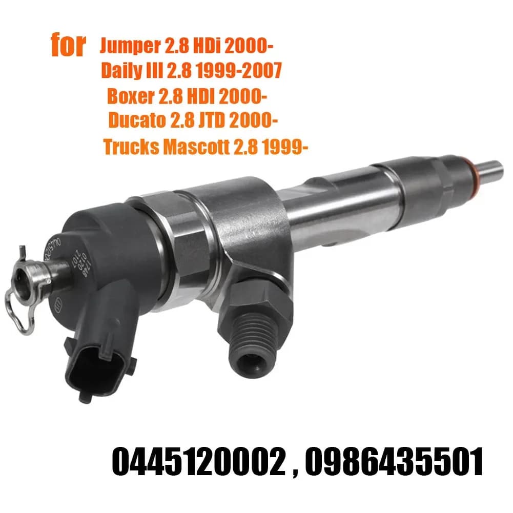 0445120002   Nouvel injecteur de carburant diesel 0986435501   Pour citroën Jumper Iveco Daily Peuge
