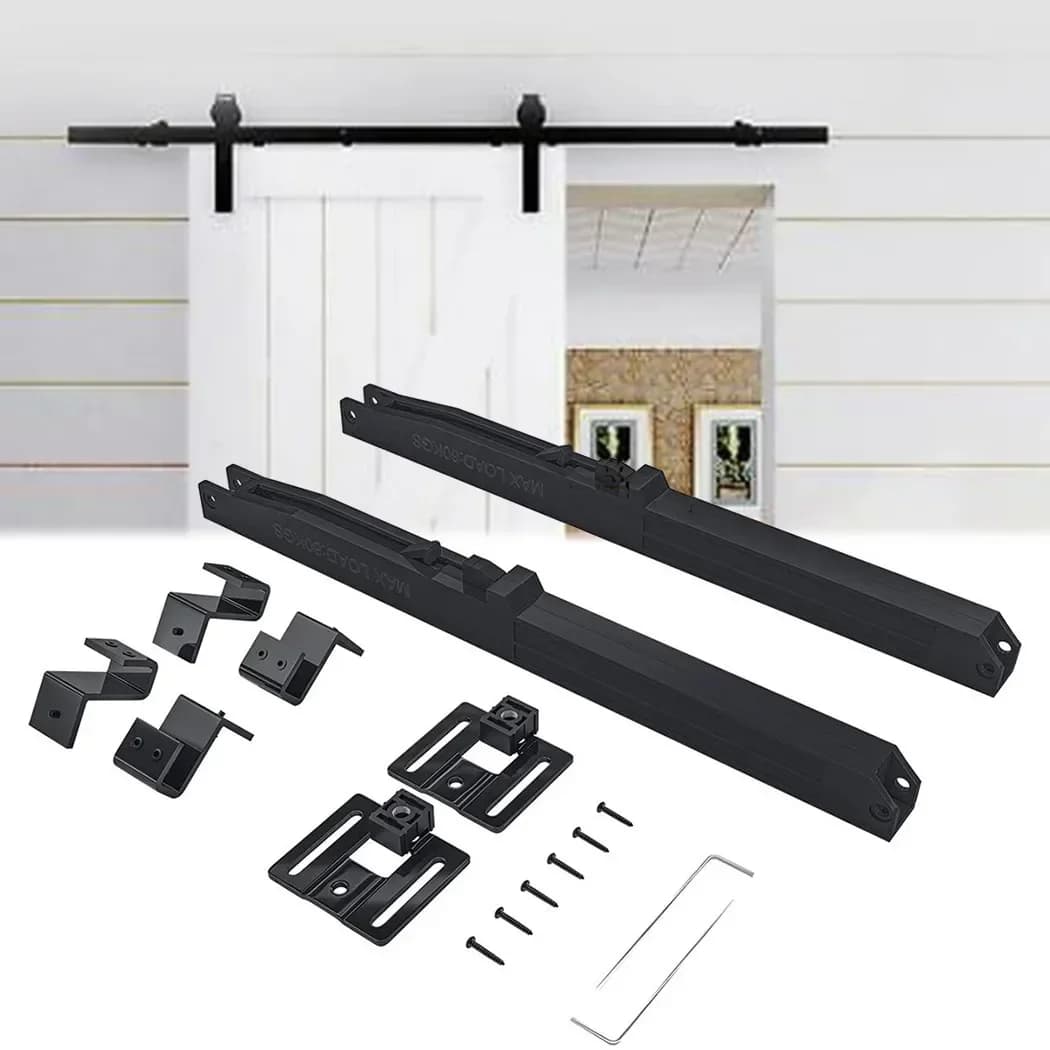 Kit de quincaillerie pour porte de grange marketd'armoire, super mini kits de quincaillerie pour por