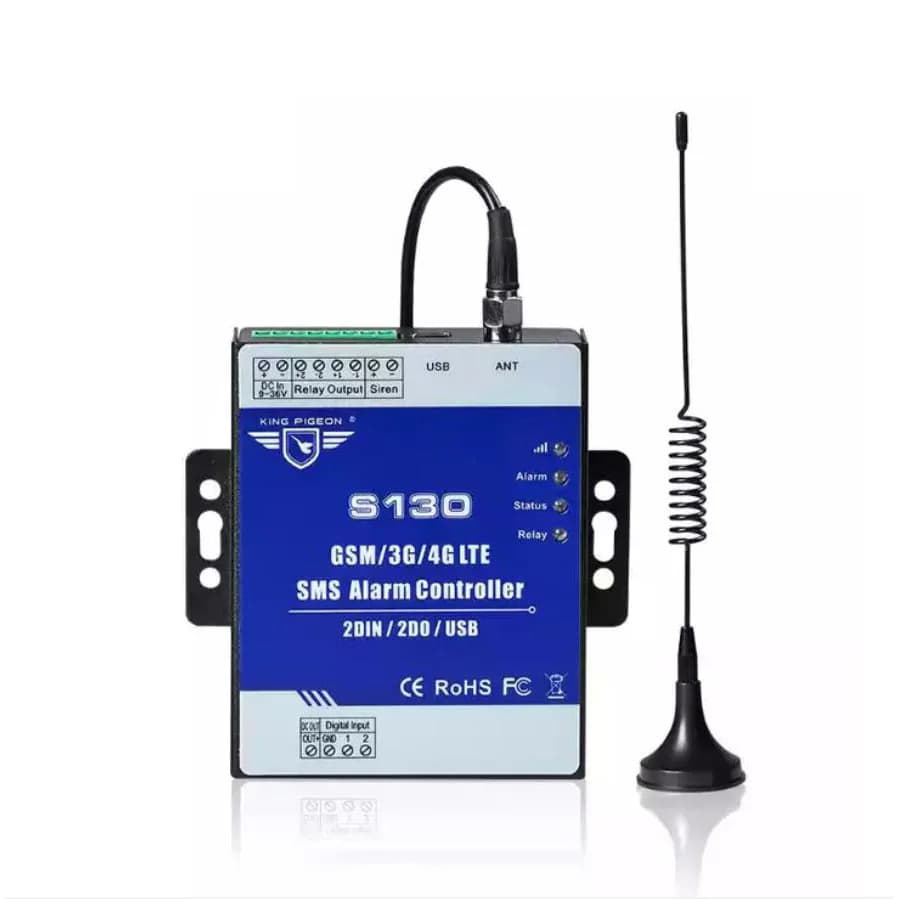 Commutateur à distance sans fil GSM 3G 4G, télécommande SMS S130, domotique intelligente