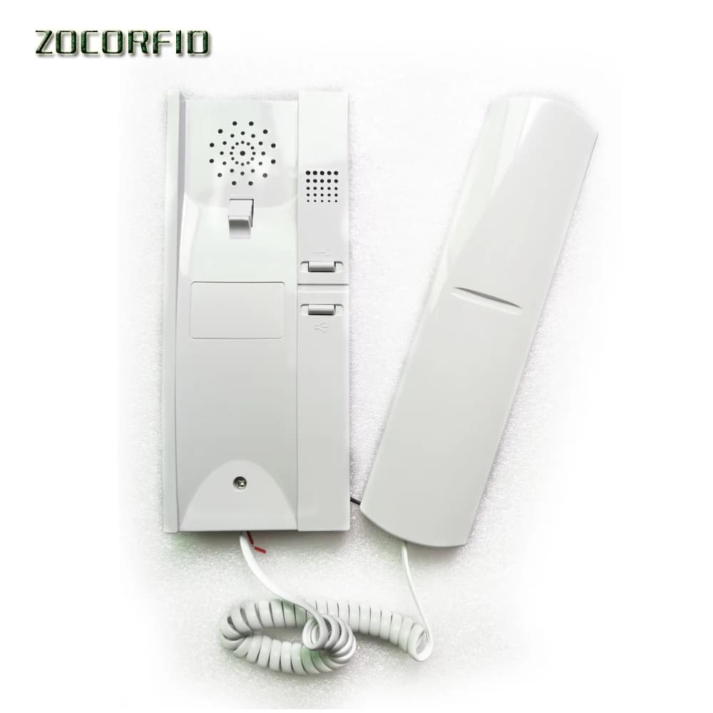 Système d'interphone audio pour appartements, interphone de porte, système de sonnette, unité intéri