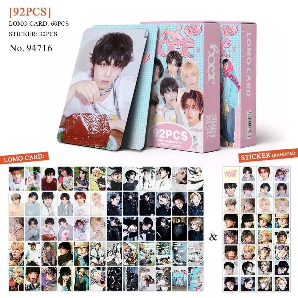 60 photocartes Doorman, photos de l'album HOME du groupe BOYNEXTDOOR, pour les fans de BOYNEXTDOOR, 