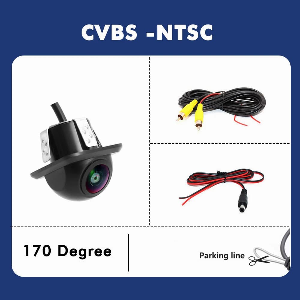 Caméra de recul SMARTOUR pour voiture, vision nocturne 1080P, moniteur de stationnement automatique,