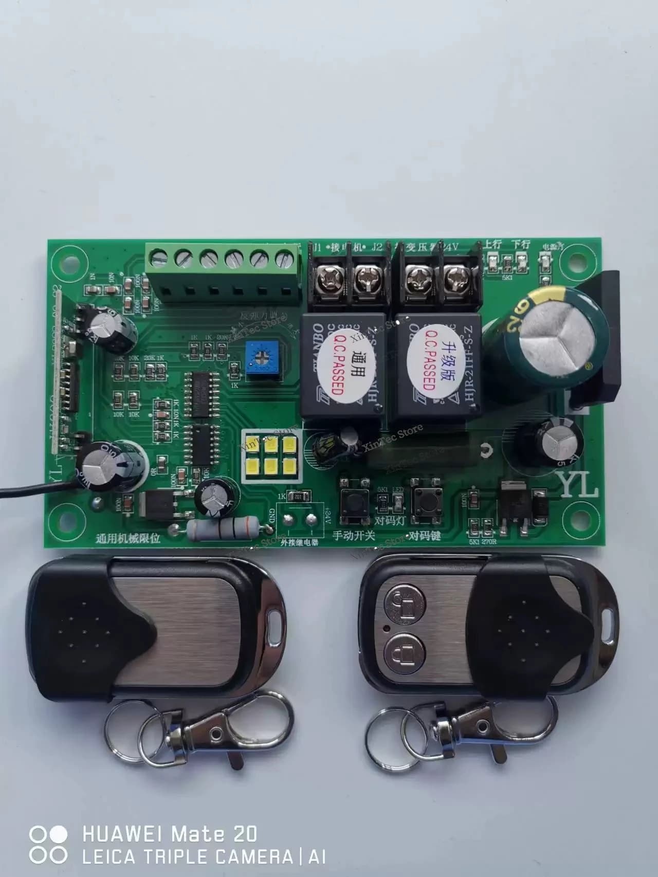 Carte mère de porte de Garage à limite mécanique générale 24V, contrôleur de porte à rabat 315M433M,
