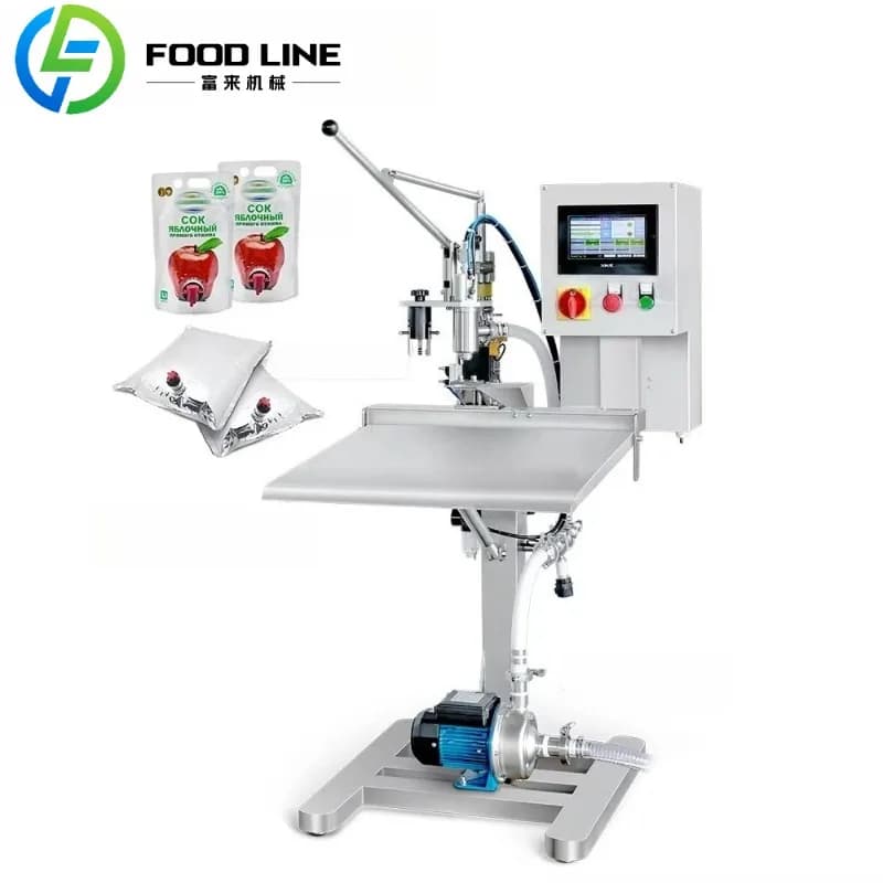 Équipement de remplissage à commande manuelle pour la production de boissons avec une opération simp