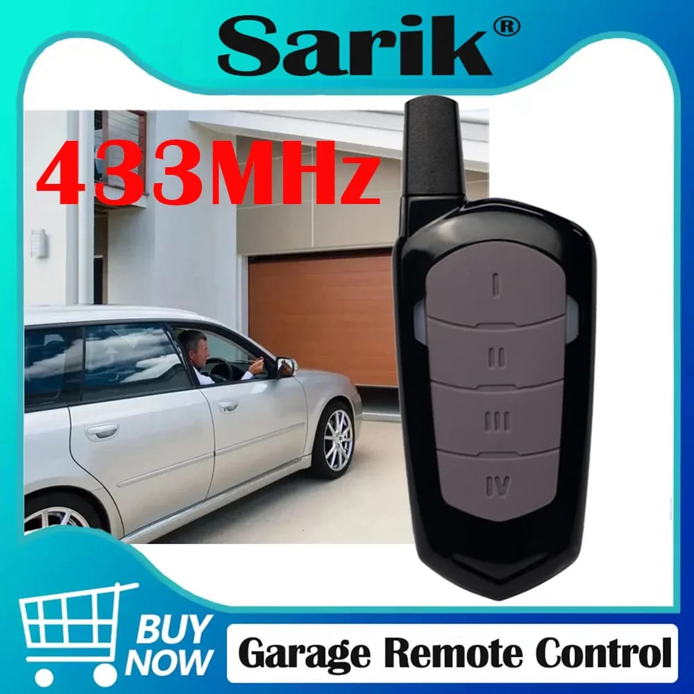 Duplicateur de télécommande de Garage 433 315 868MHz, sans fil, Code d'apprentissage roulant pour po