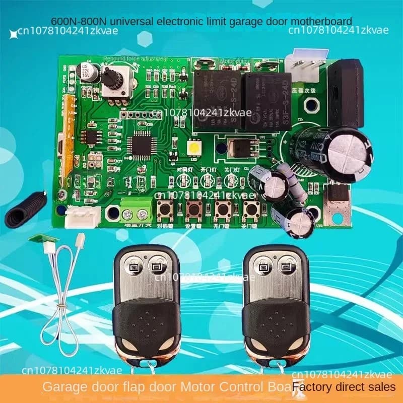 Carte principale de porte de garage à limite électronique universelle, panneau de commande de moteur