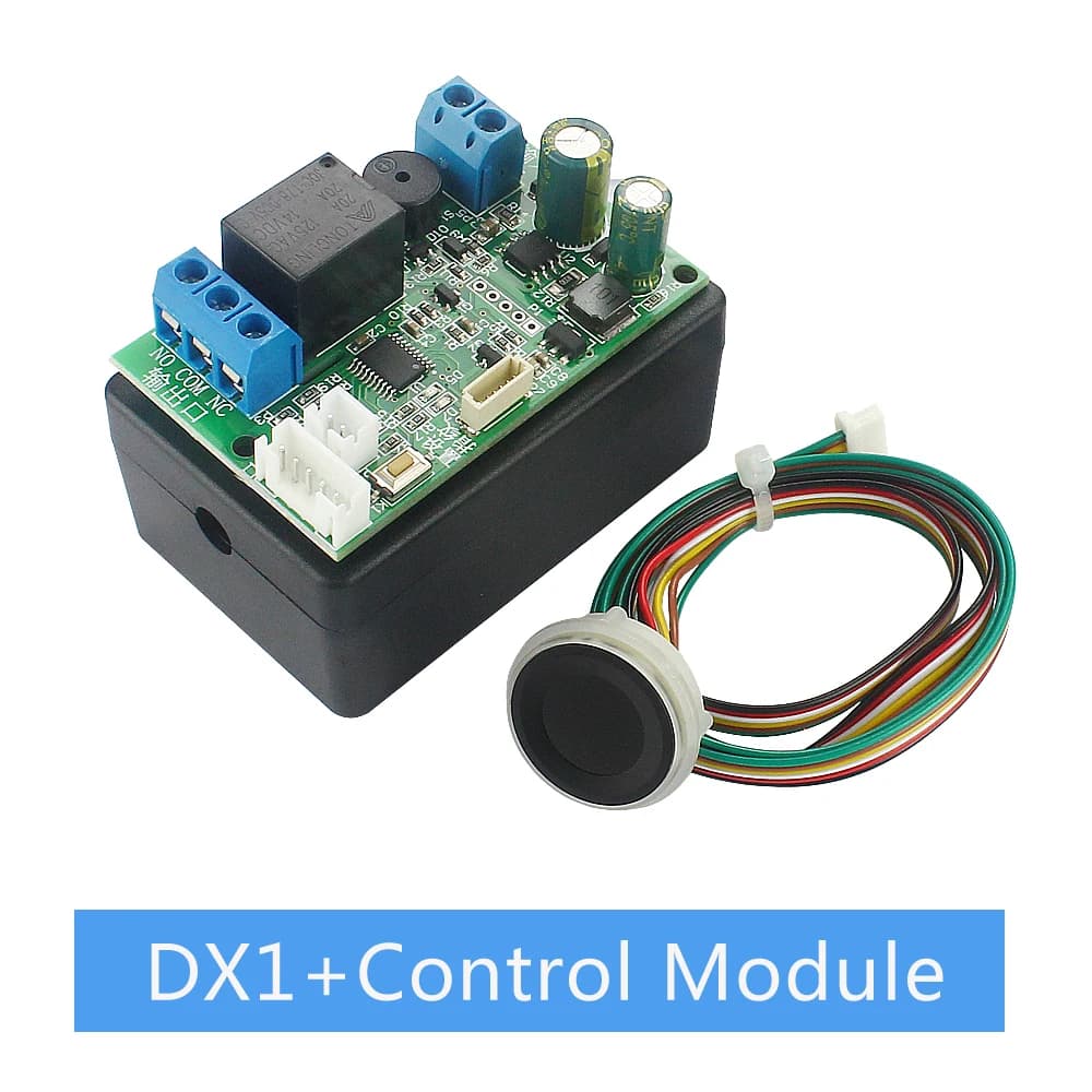 Module de contrôle de relais d'empreintes digitales contrôleur de serrure de porte DC10V-120V contrô
