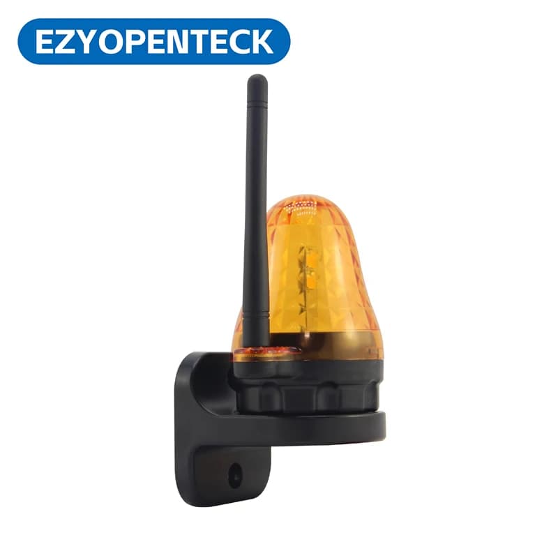 AC/DC LED porte clignotant lampe lampe d'alarme pour balançoire ouvre-porte coulissant/marrière port