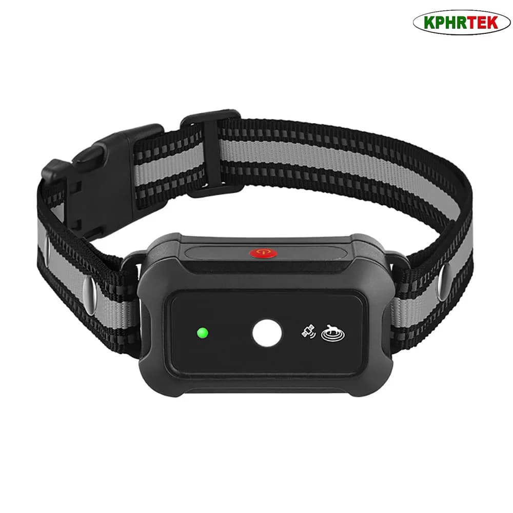 Clôture sans fil GPS pour chien avec écran LCD réglable sur 2000 m, étanche et rechargeable, pour 1/