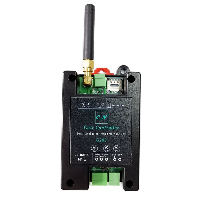 Ouvre-porte à télécommande sans fil, commutateur de 101 guillemets, 101,2G ou 4G, GAthPLUS, G203