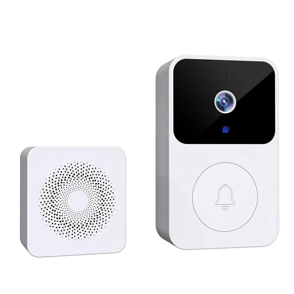 Sonnette vidéo WIFI, caméra sans fil, Vision nocturne IR, sécurité domestique intelligente, sonnette