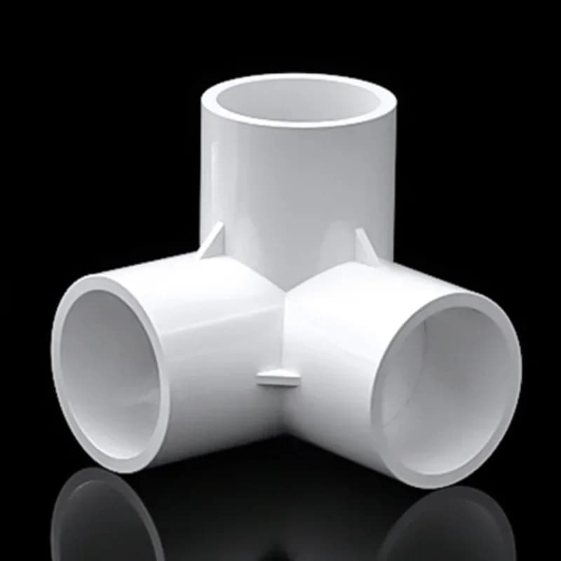 Connecteurs tridimensionnels de tuyaux en PVC, diamètre intérieur 20mm-40mm 3/4/5/6 voies, adaptateu