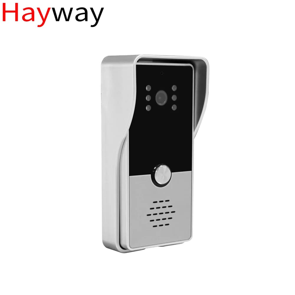 Hayway – visiophone à 4 fils, 1200TVL, caméra extérieure, sonnette à vue large étanche pour système 