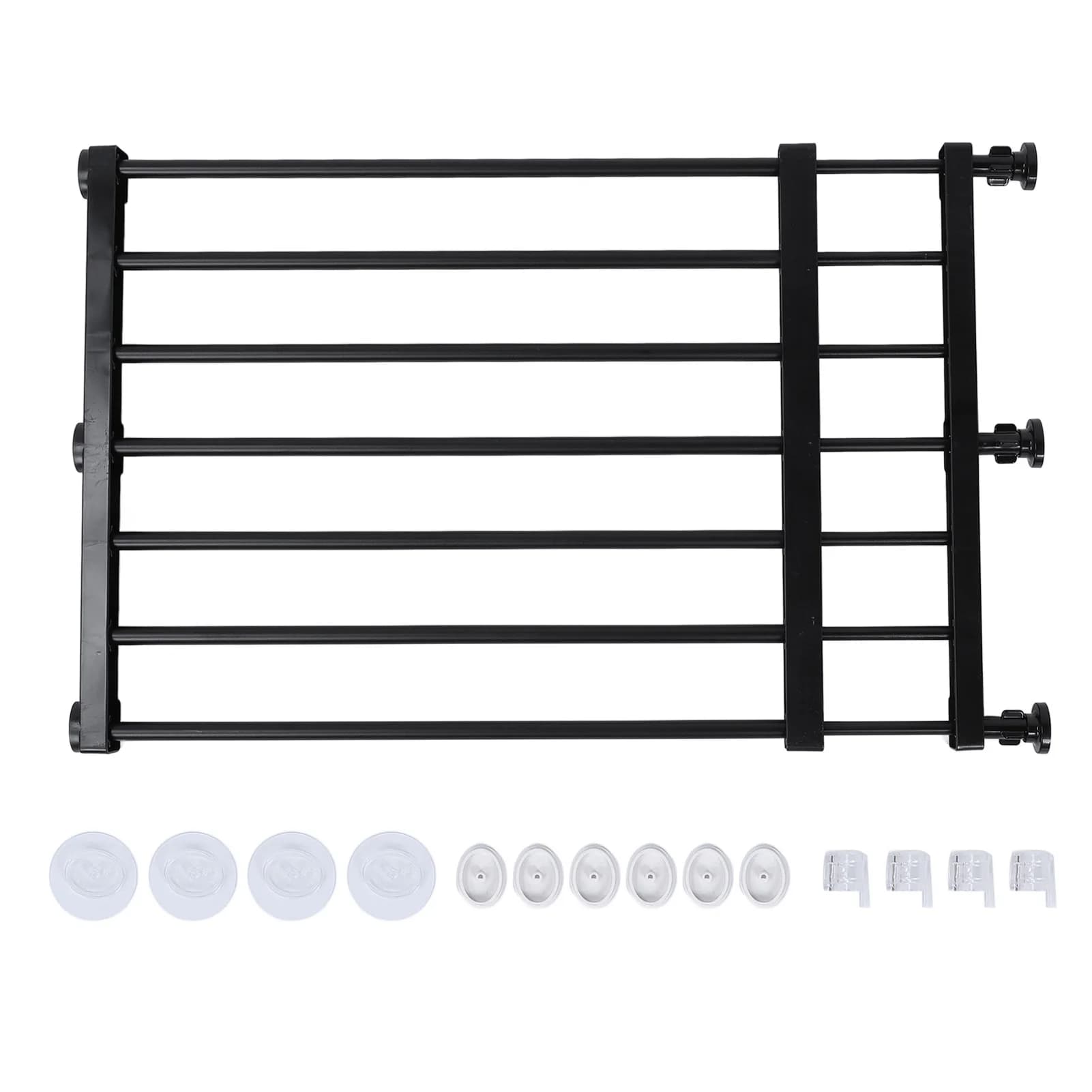 Porte pour chien extensible courte 59 cm à 100 cm, marche polyvalente réglable sur la porte pour ani