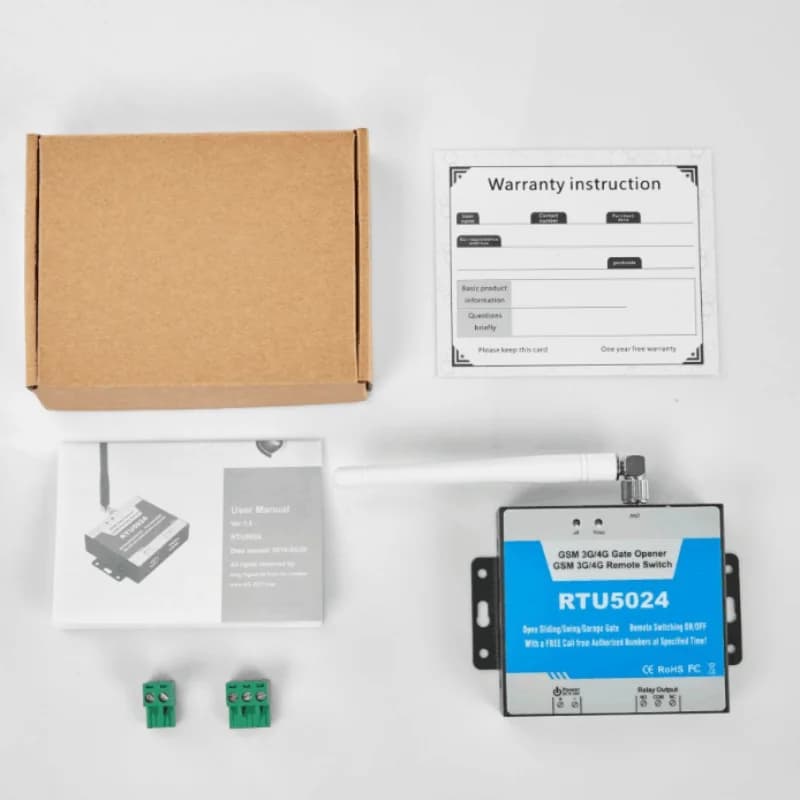 Ouvre-porte GSM RTU5024 2G/4G