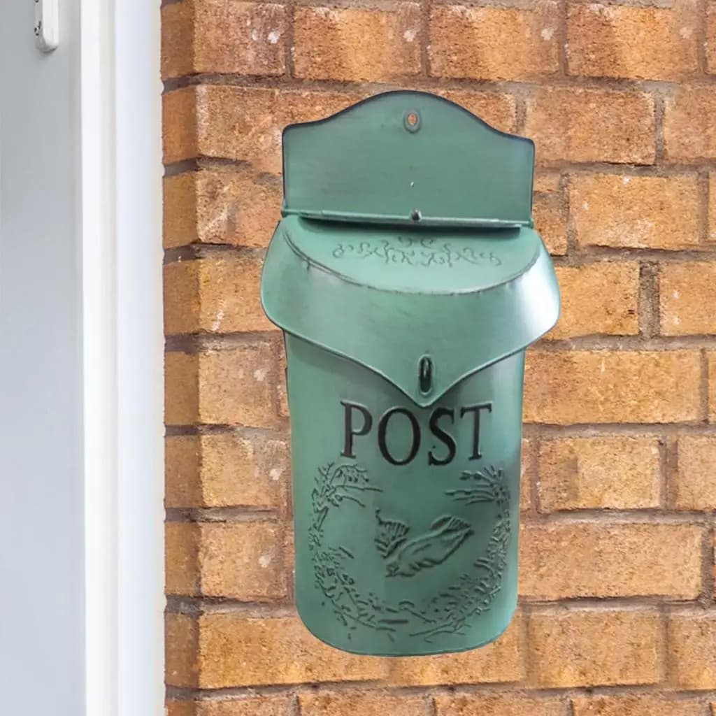 Boîte aux lettres murale à charme nostalgique