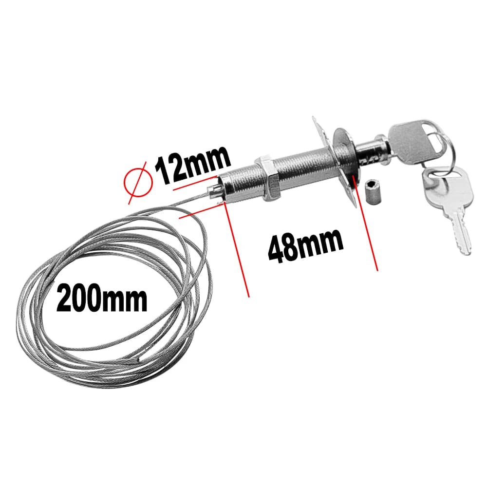 Ouvre-porte de garage Ouvre-porte d’urgence à clé de déconnexion
