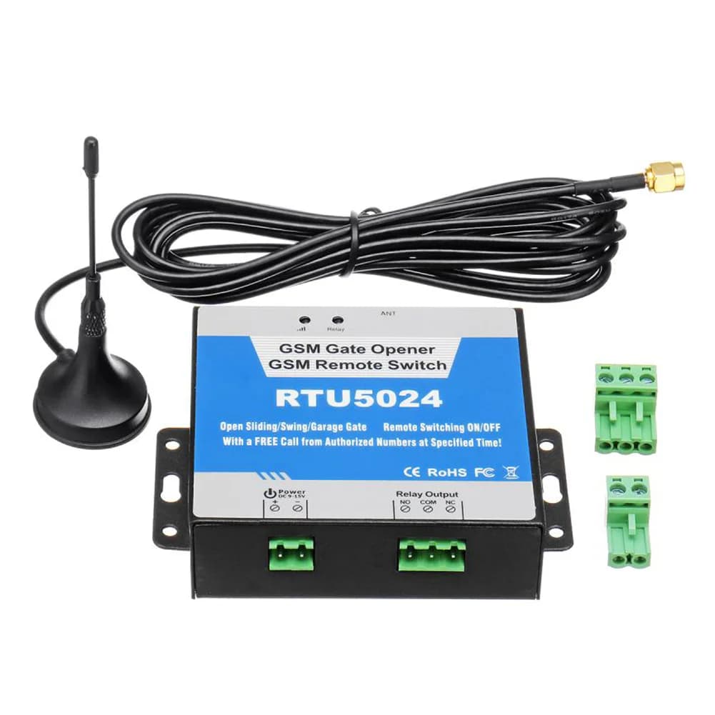 Module de contrôle GSM RTU5024 pour l'automatisation des portails