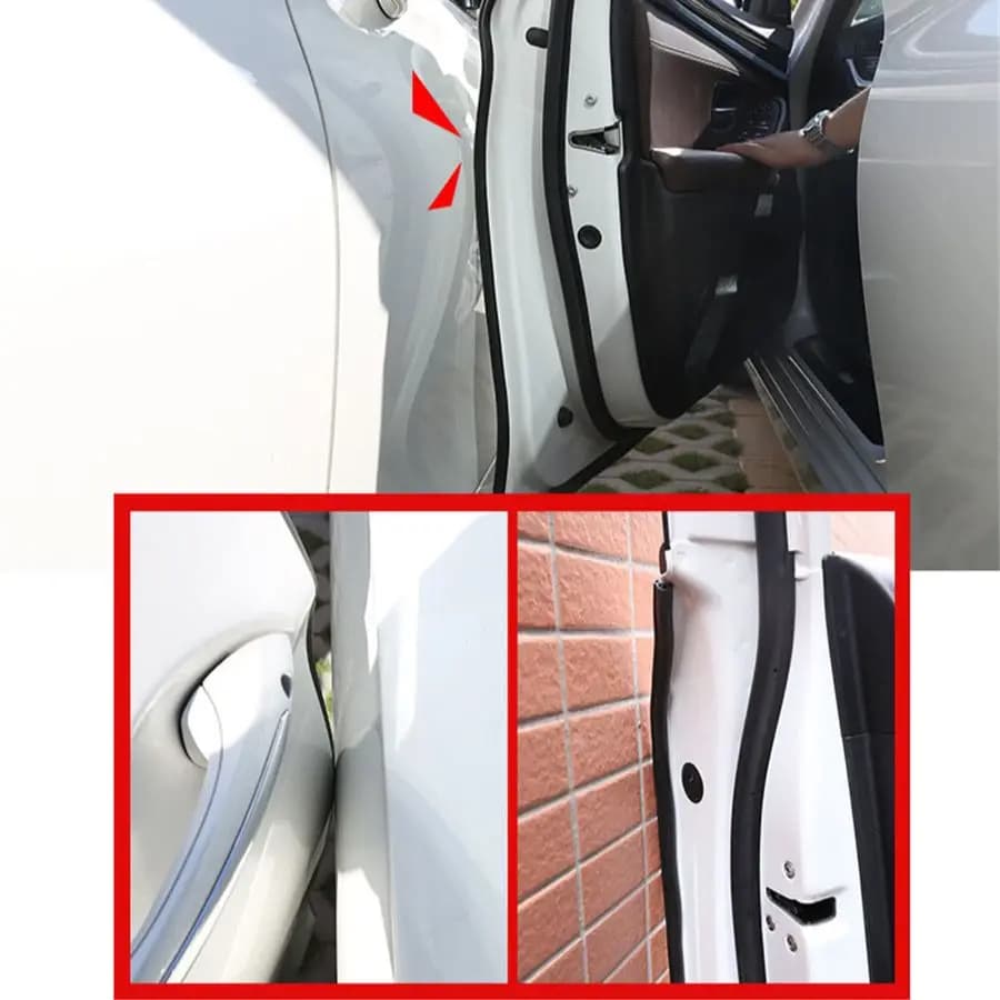 Bande d'étanchéité universelle de 5M pour la garniture extérieure intérieure de porte/botte/capot/bord en PVC