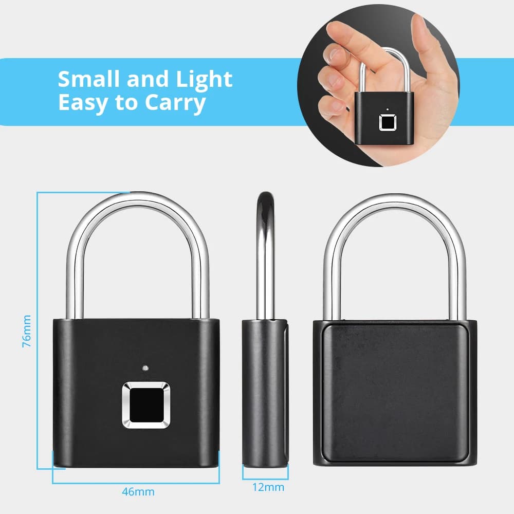 KERUI – cadenas intelligent à empreintes digitales
