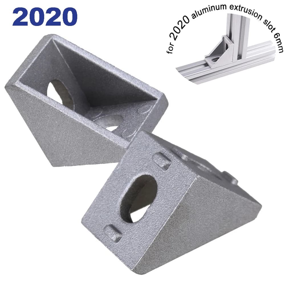 Support d'angle de profil en aluminium