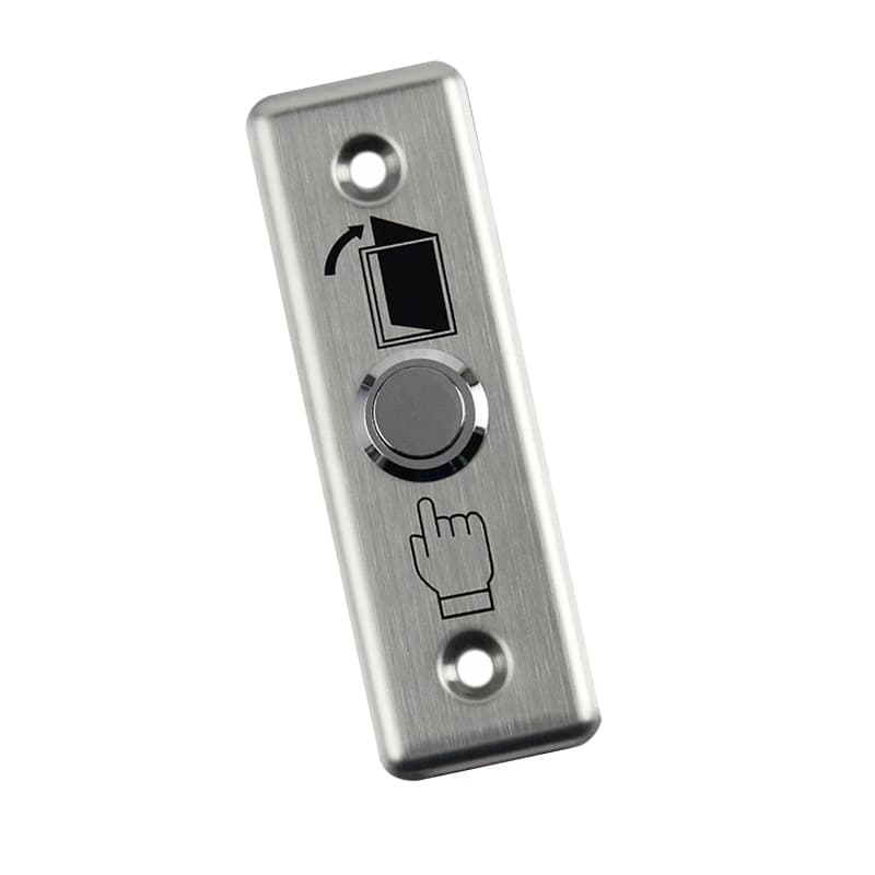 Bouton de sortie en acier inoxydable