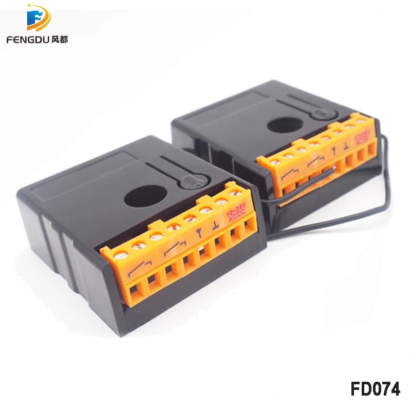 Récepteur de porte de Garage sans fil à 2 canaux