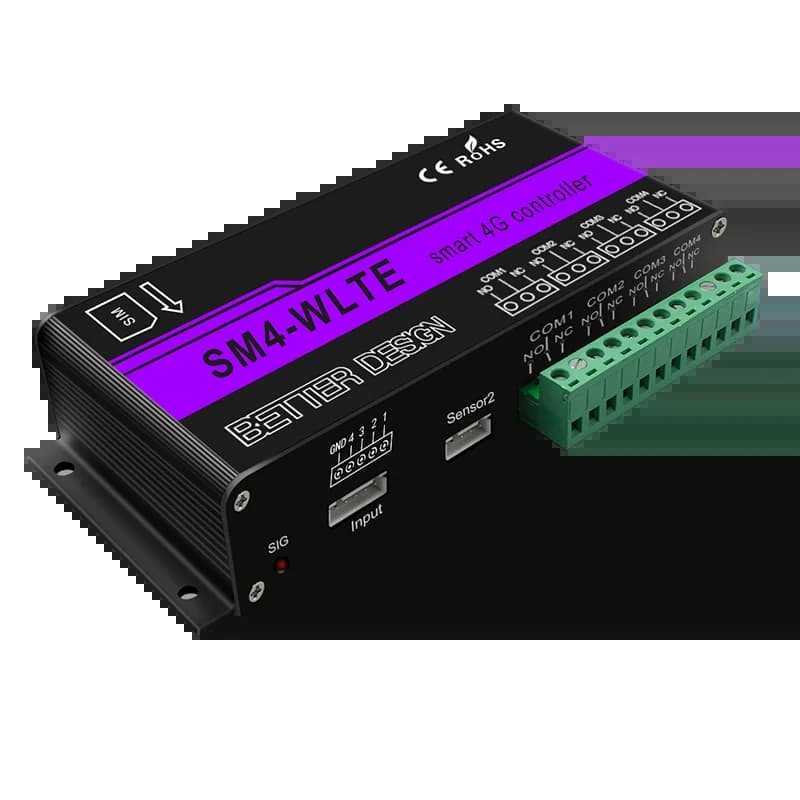 Contrôleur de relais 4G LTE SM4-WLTE GSM