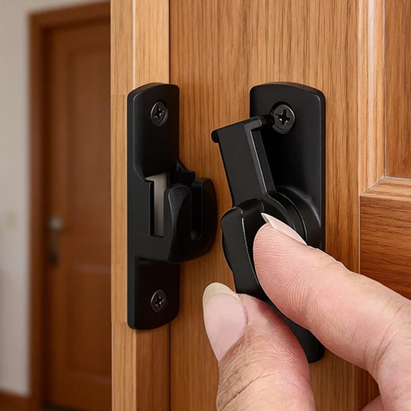 Boulons de porte coulissante à 90 degrés