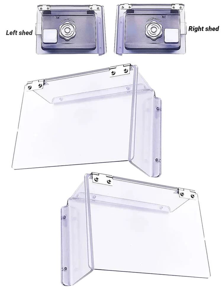 Serrure électrique couverture de pluie