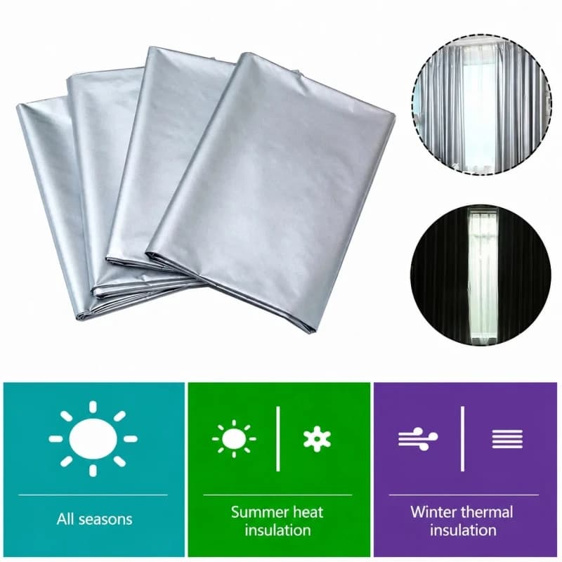 Rideaux occultants épais, isolants thermiques, bloquant la lumière du soleil, pour chambre à coucher, salon, décoration intérieure