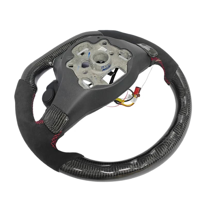 Volant personnalisé pour Volkswagen Golf MK8 MK7 GTI GTD R Polo MK6 Caddy MK5 Jetta GLI Tiguan MK2 Passat B8 ID4