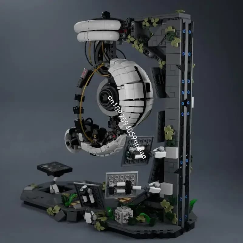 Nouvel ensemble de construction de 1867 pièces, série de jeux célèbres Portal, modèle Glados Moc Street View, briques créatives DIY, jouets, cadeau d'anniversaire