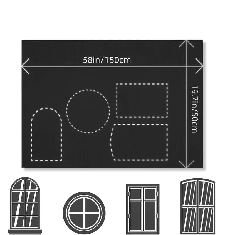 Rideau occultant DIY sans perçage