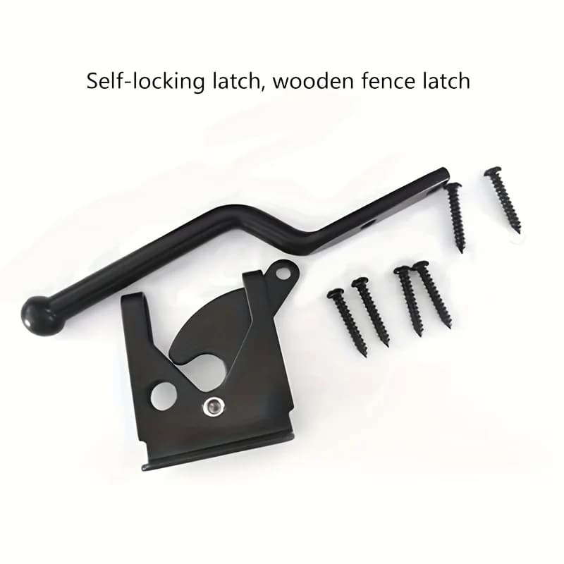 Loquet de porte autobloquant robuste