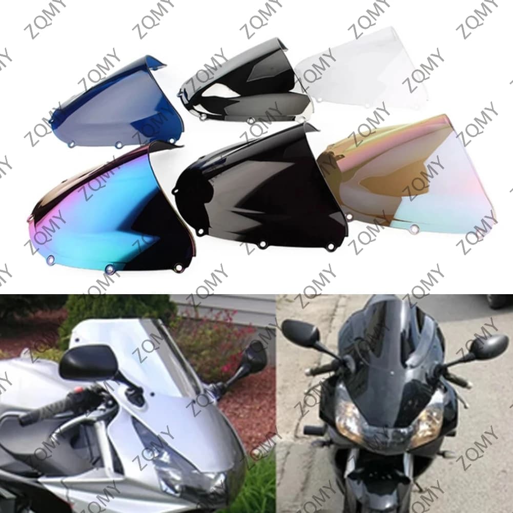 Pare-brise de moto pour Honda CBR 954 RR 2002 2003, housses de pare-brise, écran, lentille colorée, déflecteur de vélos Hurbikes