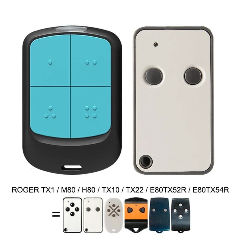 Télécommande de portail ROGER E80/TX52R/2 433