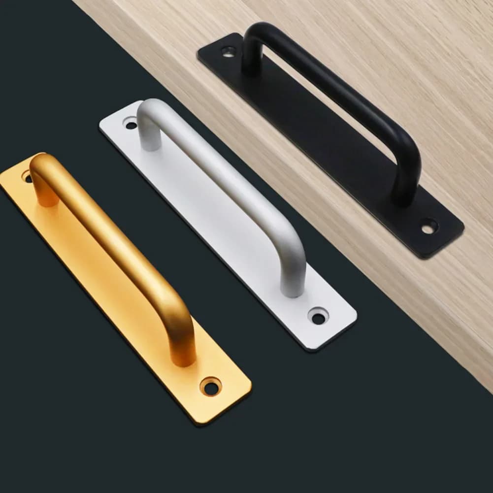 Poignée de porte coulissante en alliage d'aluminium