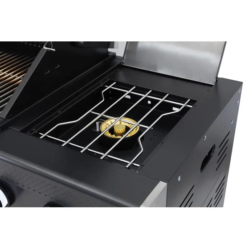 Barbecue à gaz robuste pour l'extérieur, idéal pour le jardin, le camping, les fêtes, la zone des supporters de football, équipement de cuisson