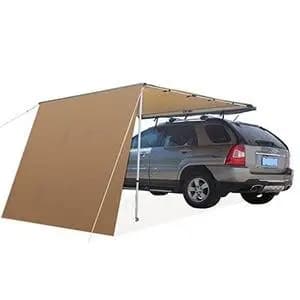 Tente d'auvent latéral de toit de voiture Suv tout-terrain rétractable extérieure 4x4 pour le Camping