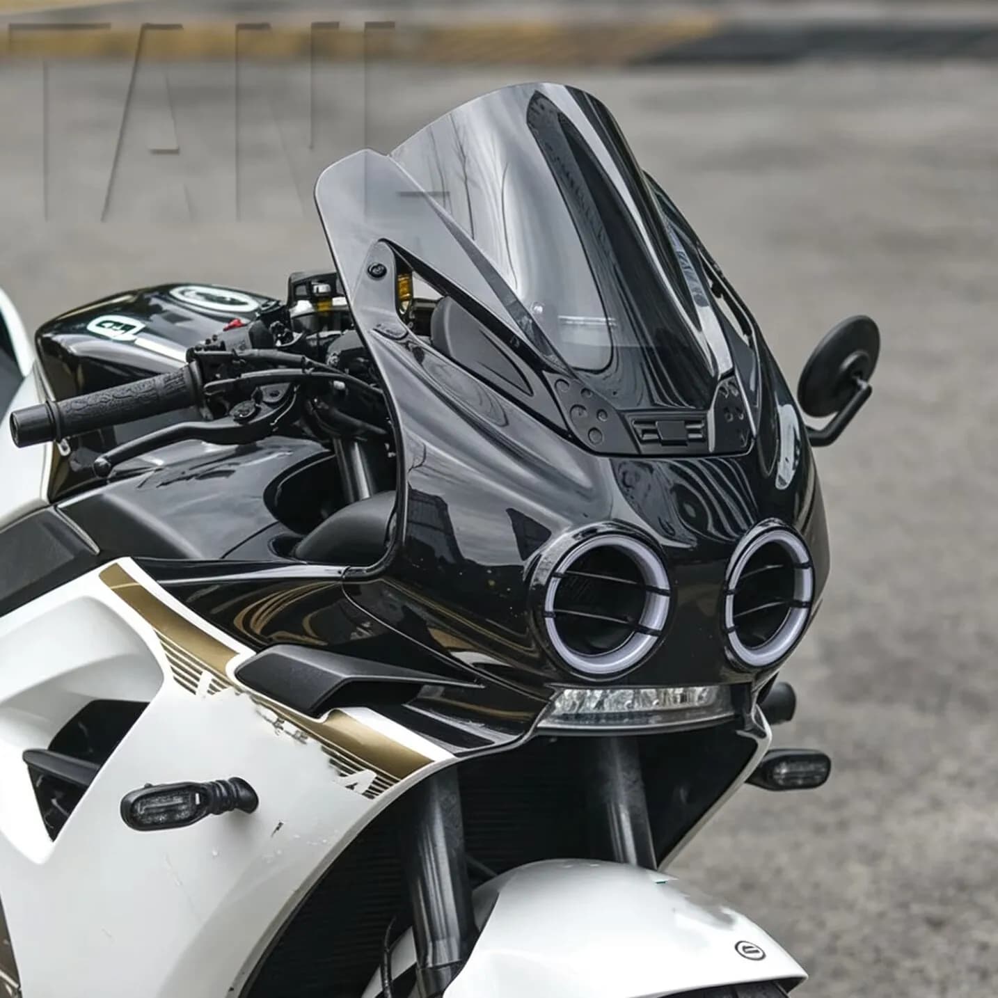 Pare-brise avant modifié pour moto, blanc, gris, noir, pour CFMOTO 500SR VOOM 500 SR