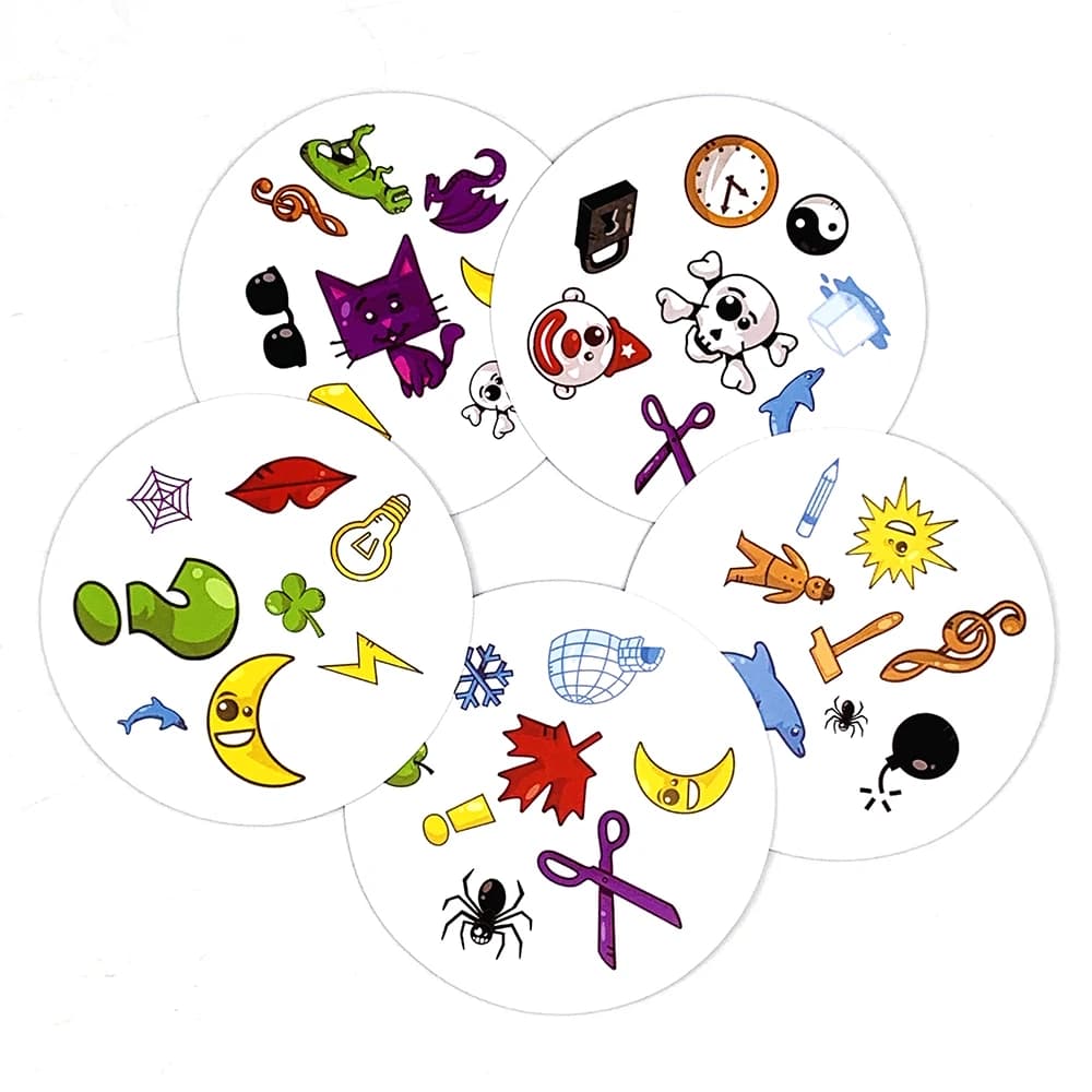 Jeu de cartes en boîte métallique, jeux interactifs Parent-enfant, jeu de cartes pour famille et amis, jeux de vacances, cadeau d'halloween et de noël